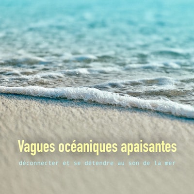 Vagues océaniques apaisantes: déconnecter et se détendre au son de la mer