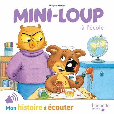 Mini-Loup à l'école