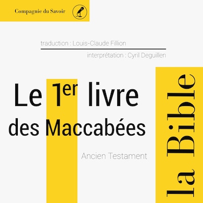 Le 1er Livre des Maccabées