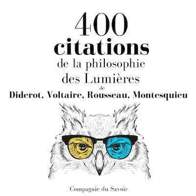 400 citations de la philosophie des Lumières