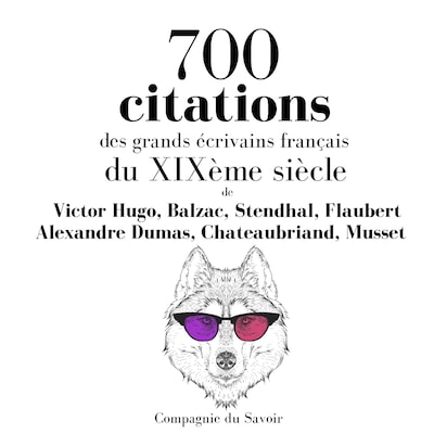 700 citations des grands écrivains français du XIXème siècle