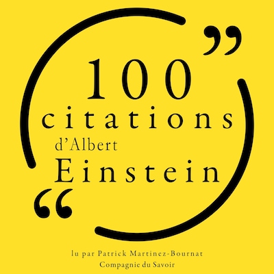 100 citations d'Albert Einstein