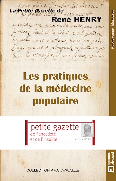 Les pratiques de la médecine populaire