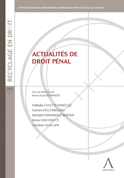 Actualités de droit pénal