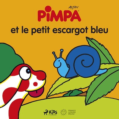 Pimpa et le petit escargot bleu